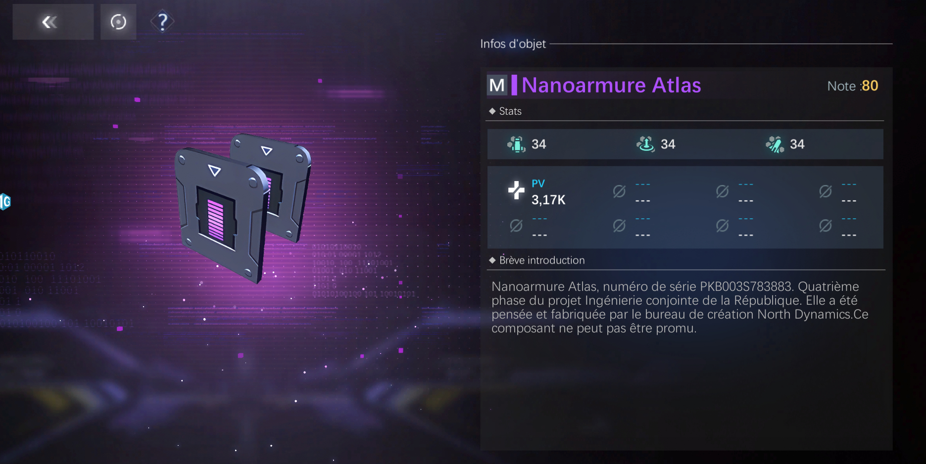 Nanoarmure Atlas