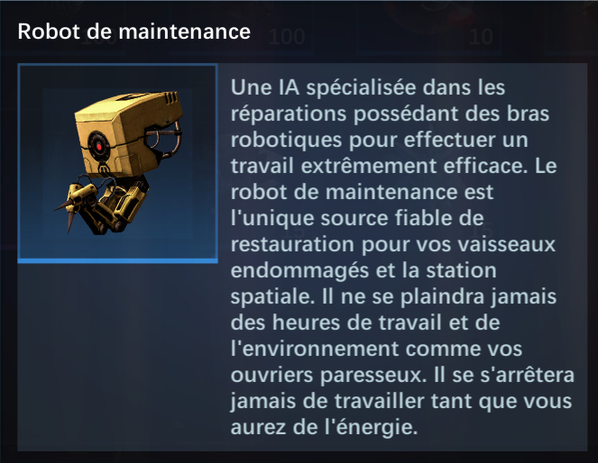 Robot maintenance