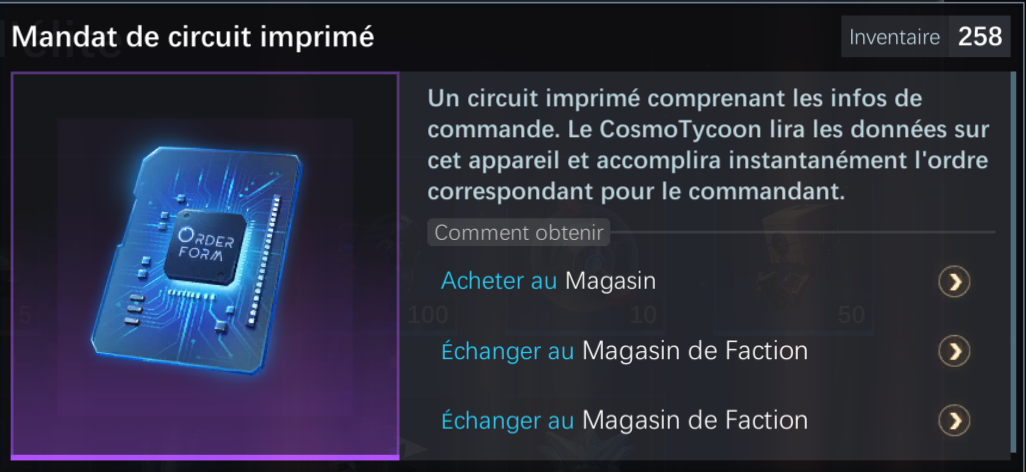 Mandat de CI